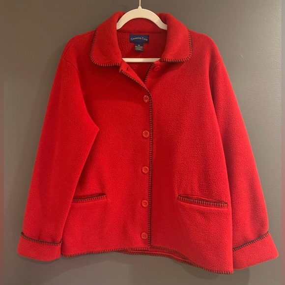 Charter Club Jackets & Blazers - Charter Club fleece jacket size M